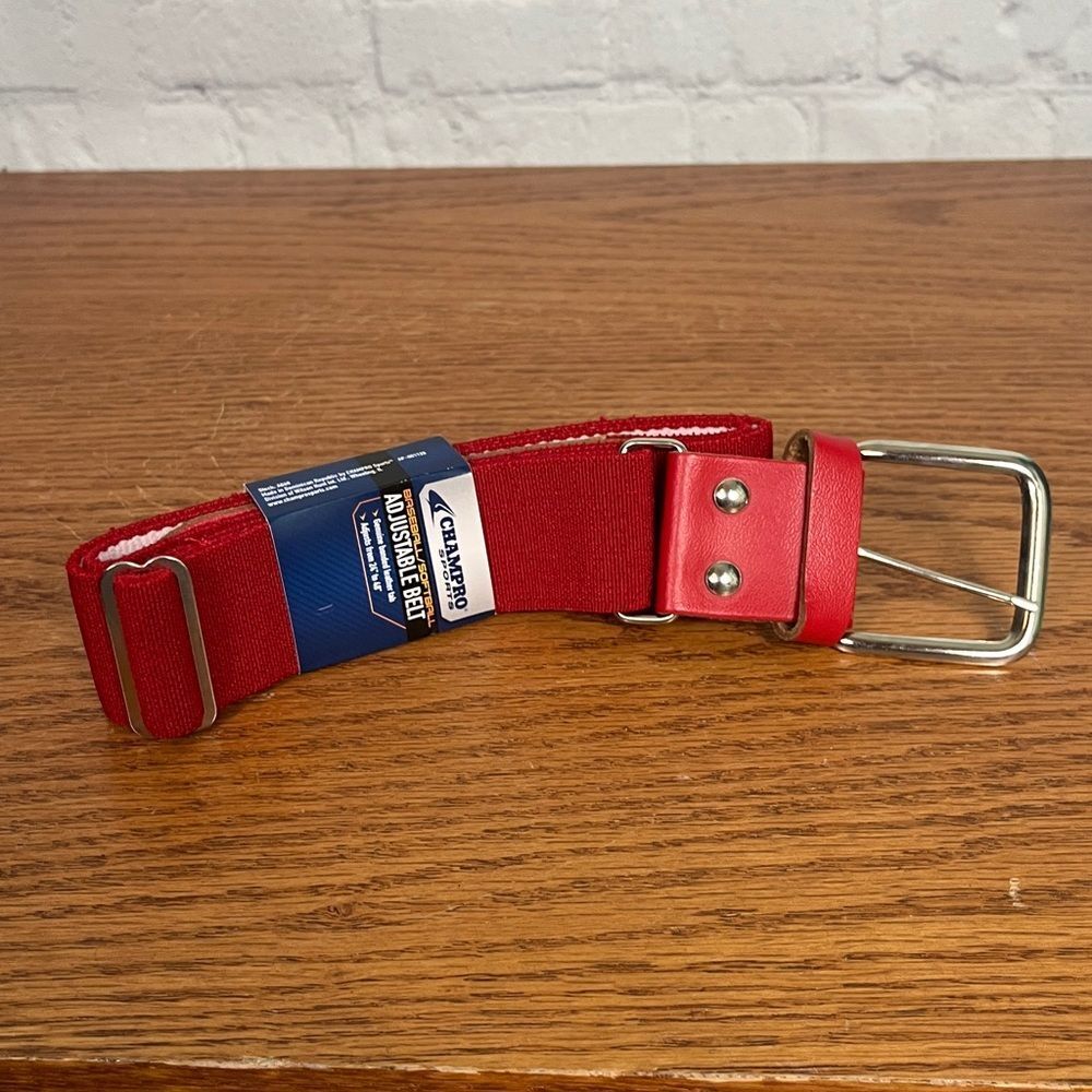 Champro Sports Baseball & Softball belt adjustable from 24”-48” waist